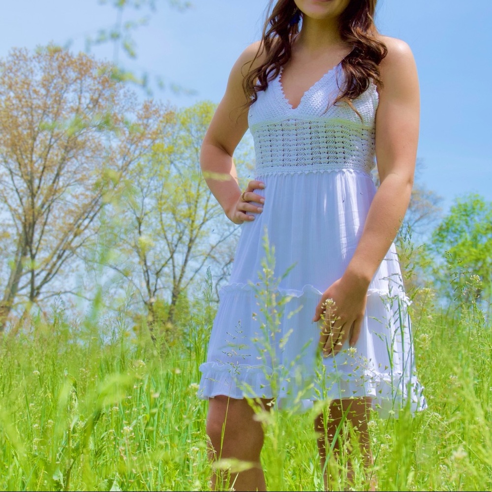 Womens Small White Dress